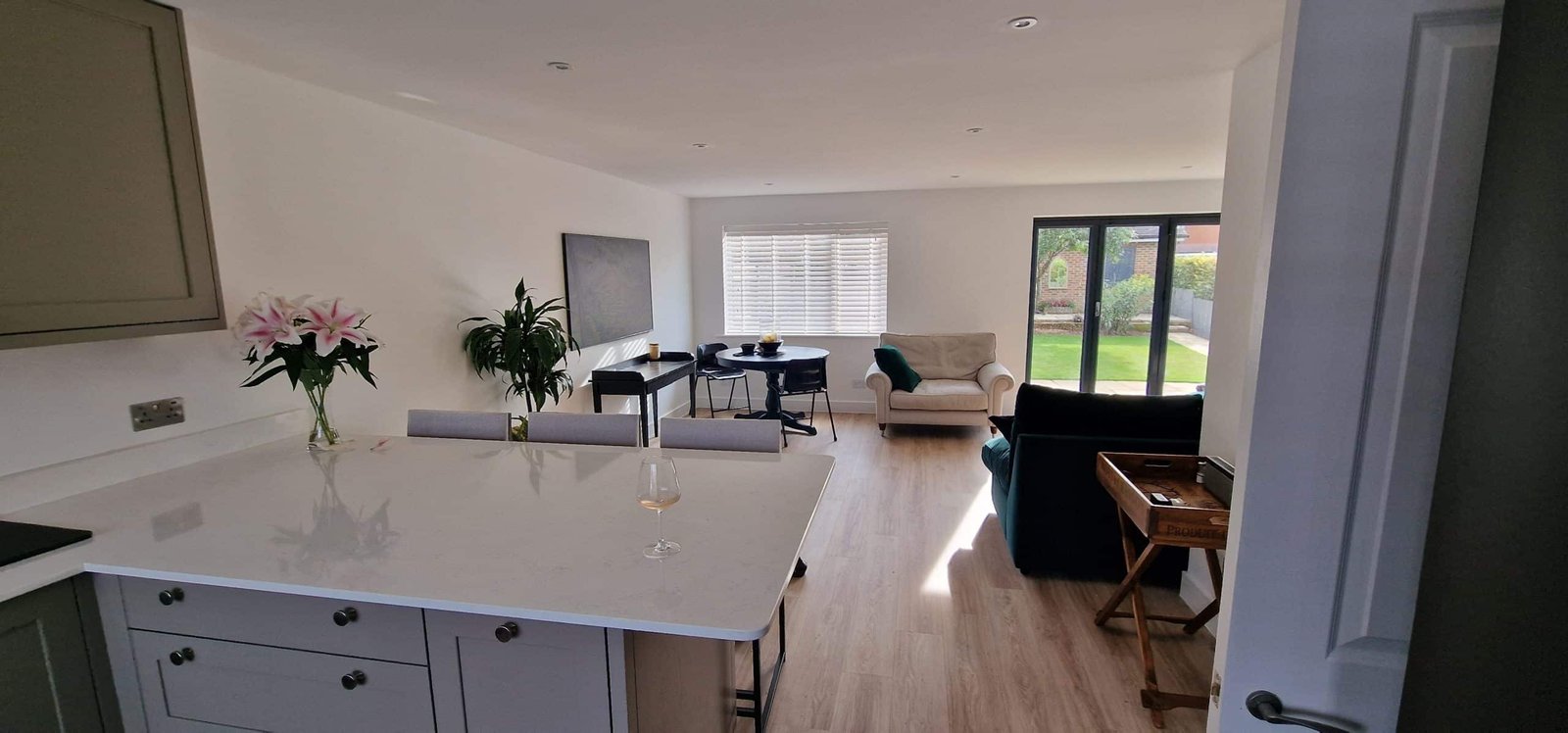 Rear extension in Farnham